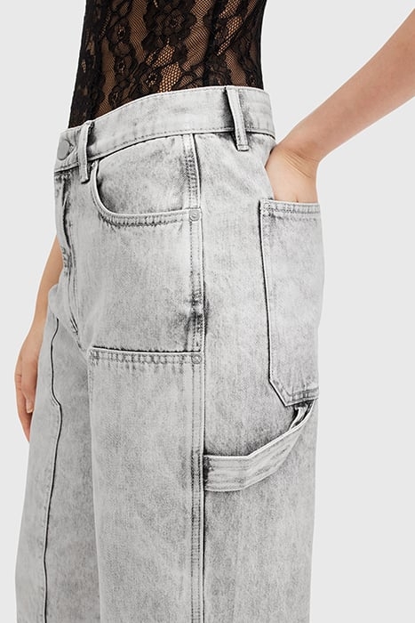 MIA CARPENTER JEAN COATED SILVER 7