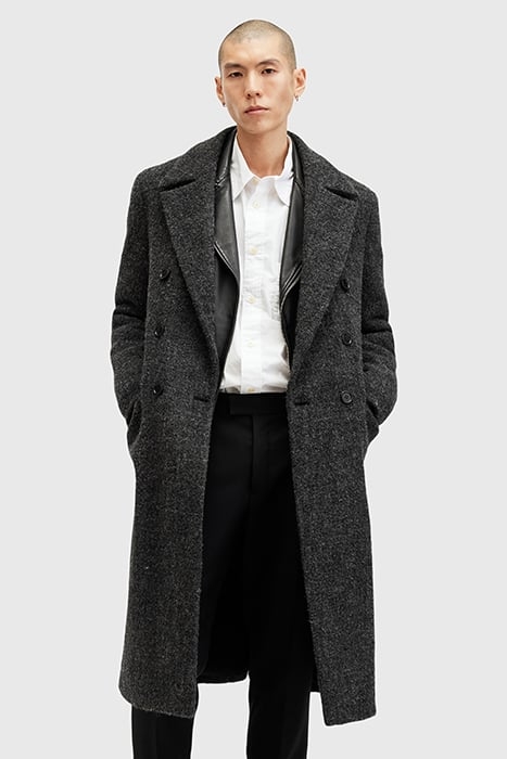 ADLER COAT CHARCOAL GREY 1