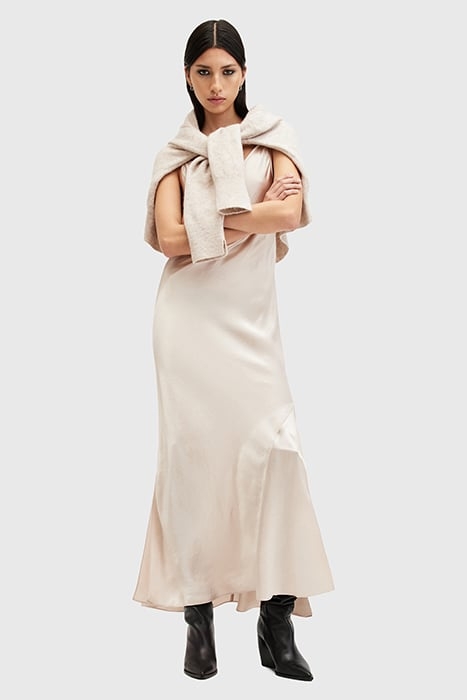 NICO DRESS FAWN BROWN 5