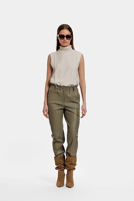 YARA TROUSERS SAGE GREEN 1
