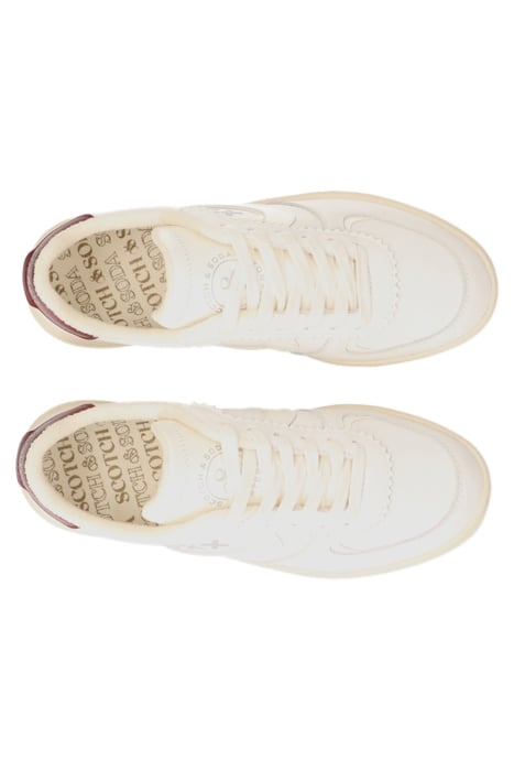 NIXIE WHITE-BORDEAUX 3