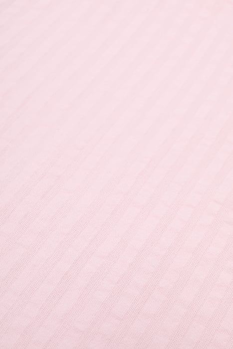 SS SEERSUCKER CHECK SHIRT SILVER PINK 3