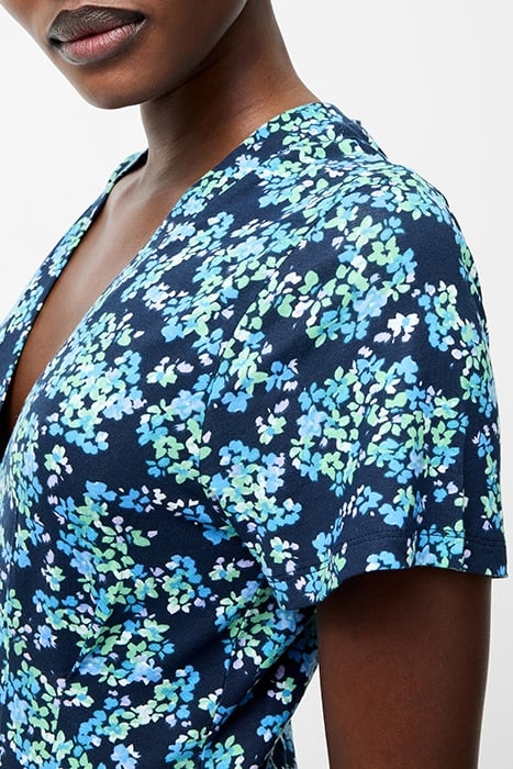 BENEDETTA FLIPPY DRESS MIDNIGHT BLUE MLT 4