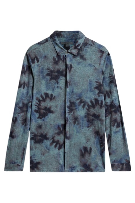 CAMELLIA REGULAR FIT LS STEEL BLUE 2