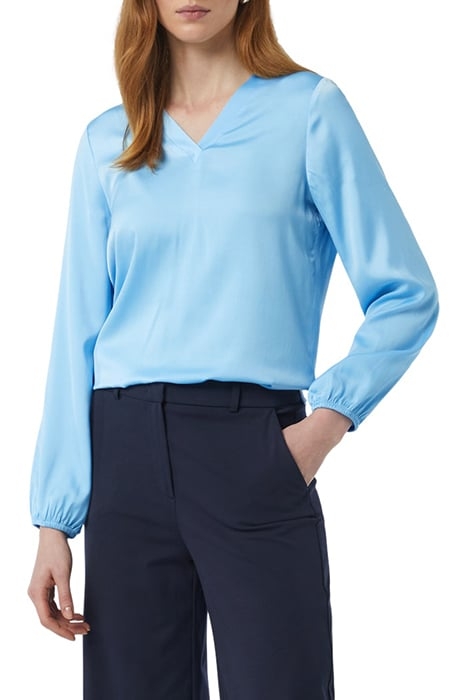 COMMA BLOUSES BLUE-LIGHT 1