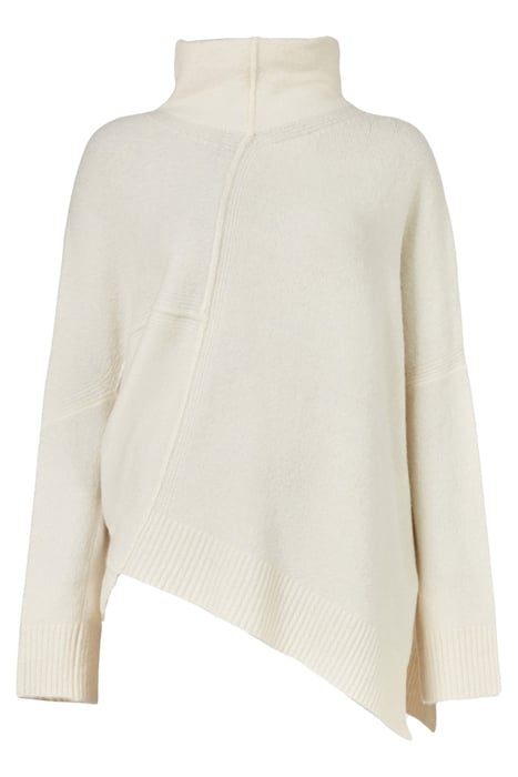 LOCK ROLL NECK CHALK WHITE 4
