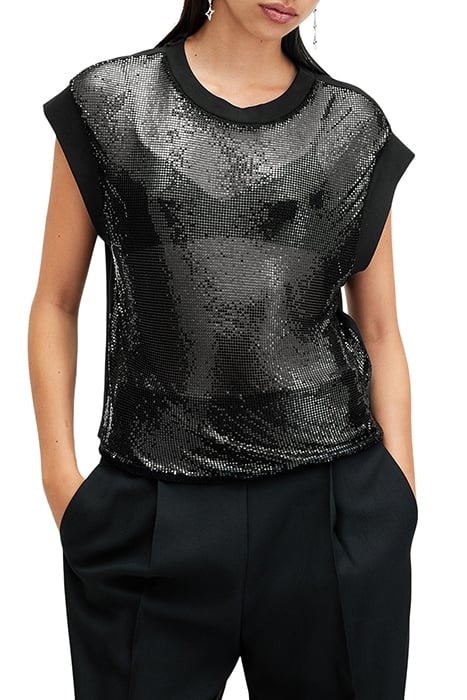 SHANE CHAIN TOP BLACK 1