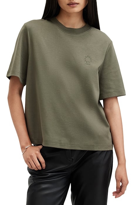 LISA HAVEN TEE TARMAC GREEN 5