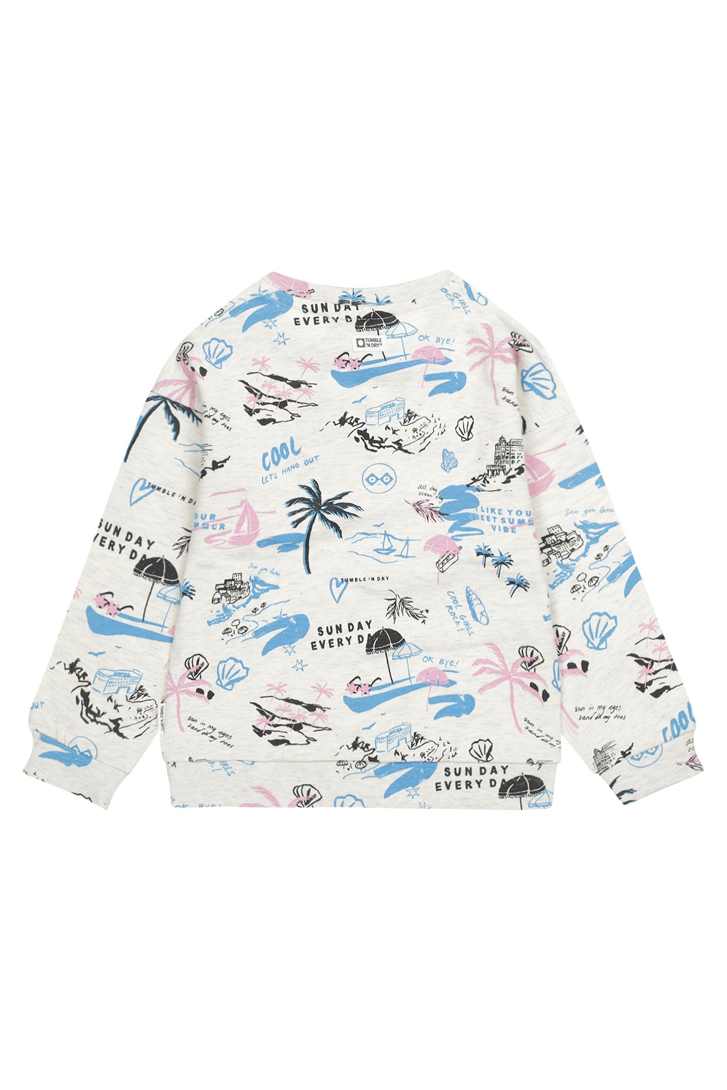 GIRLS COTE D'AZUR TODDLER OFF WHITE MELANGE 2
