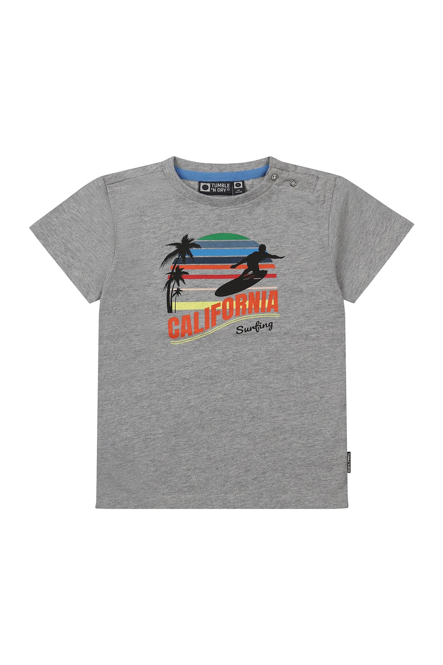 BOYS HANG LOOSE TODDLER GREY MELANGE 1