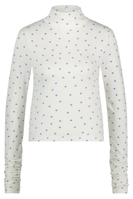 JADE TOP CREAM WHITE / BLUE 3