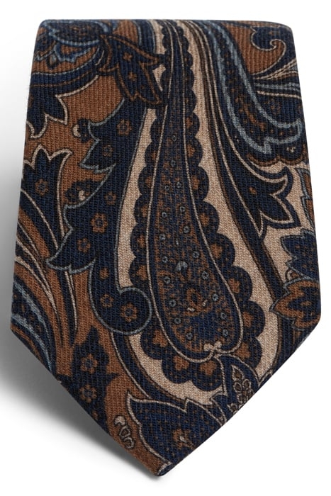 NAVY PAISLEY PAISLEY TIE 2
