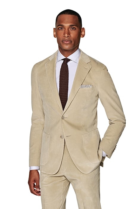 LIGHT BROWN TAILORED FIT HAVANA SUIT 3