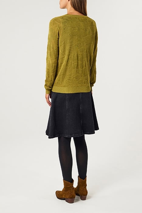 BLACK DENIM SKIRT TOTAL ECLIPSE WASHED 3