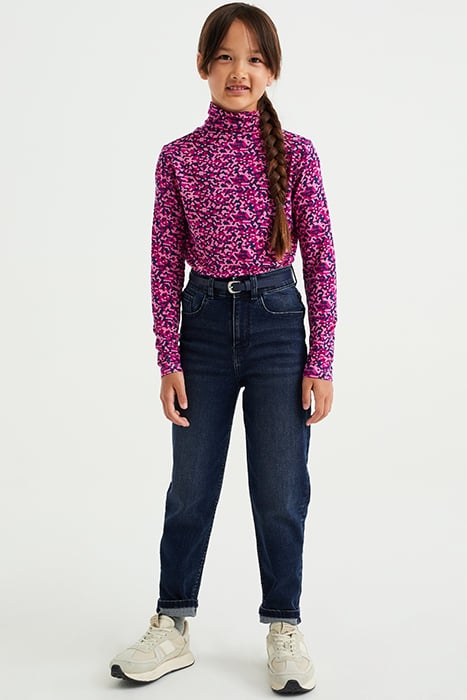 5-POCKET HIGH RISE DARK BLUE 2