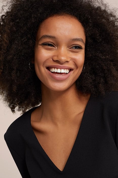 DRESS MID LENGTH BLACK 5