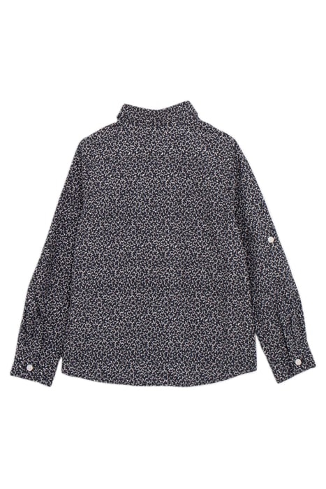 BOY'S BLACK ARABESQUE SHIRT 2
