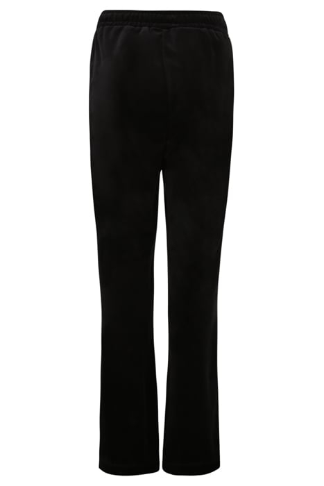 LONSHEIM SLIM VELVET TRACK PANTS BLACK 2