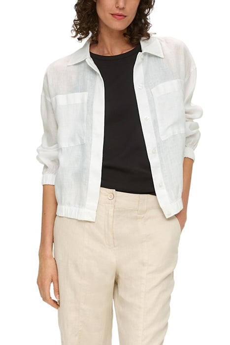 S.OLIVER BLOUSES WHITE 1