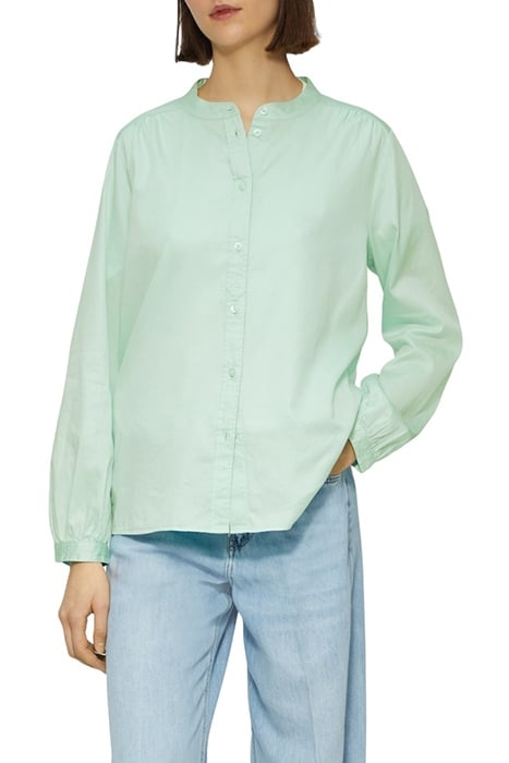 S.OLIVER BLOUSES GREEN-LIGHT 1