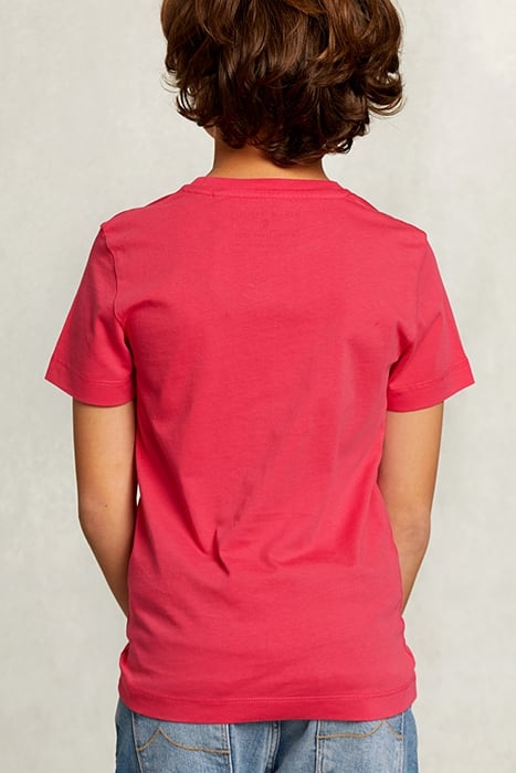 NORMAL FIT BASIC T-SHIRT IN FLIRT PINK 2