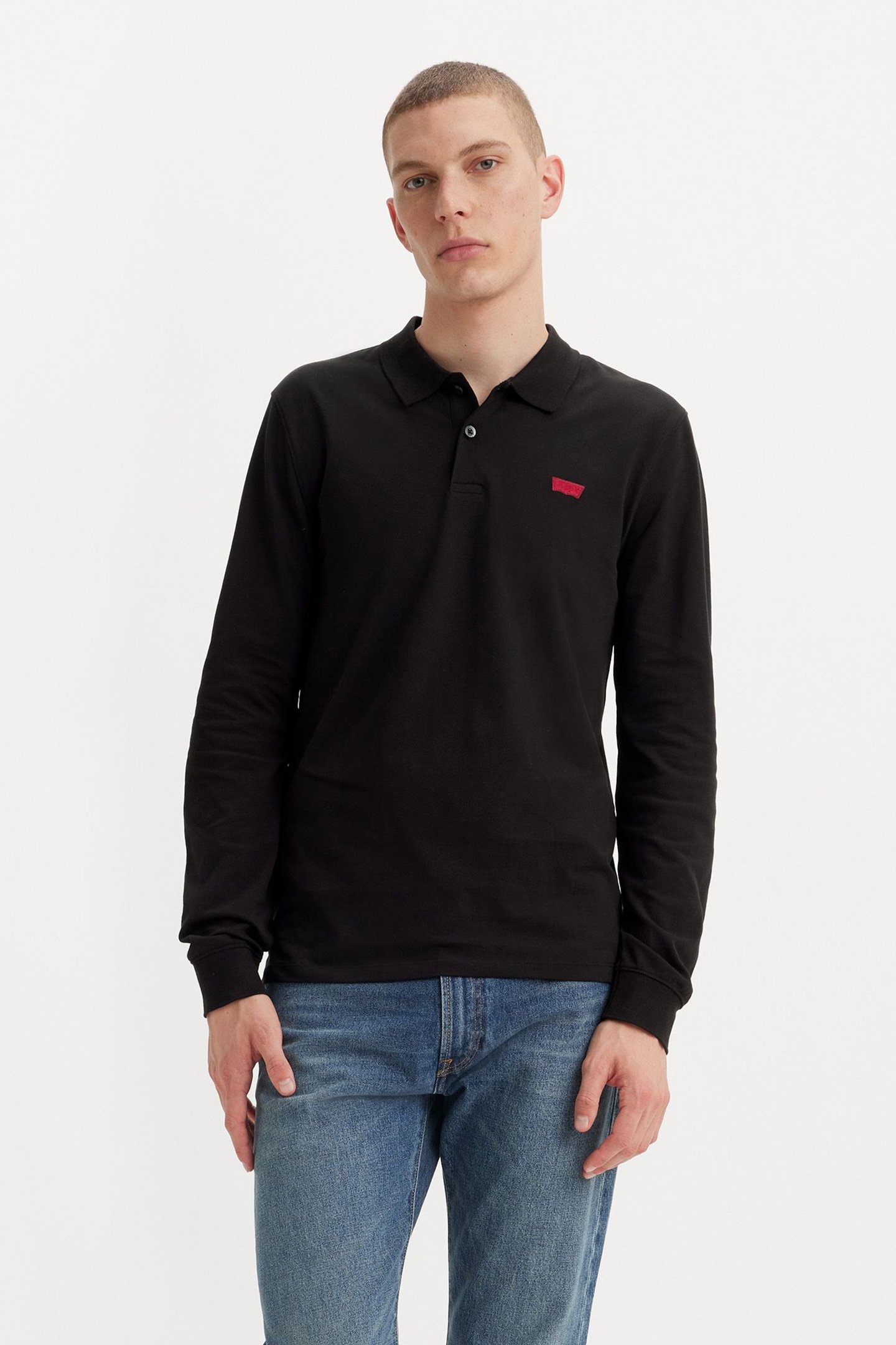 LONG SLEEVE SLIM HOUSEMARK POLO 1