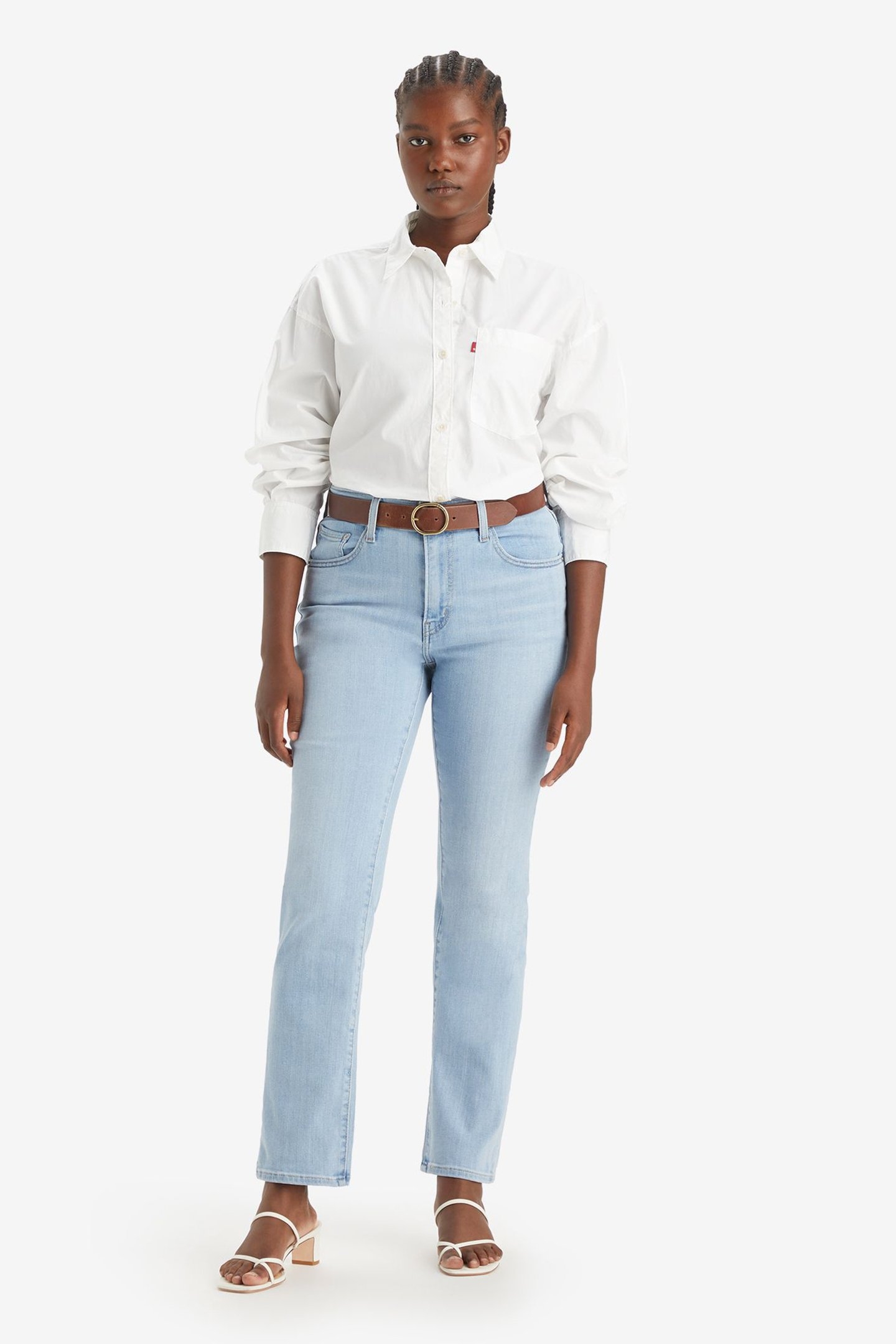 724™ HIGH RISE STRAIGHT JEANS 1