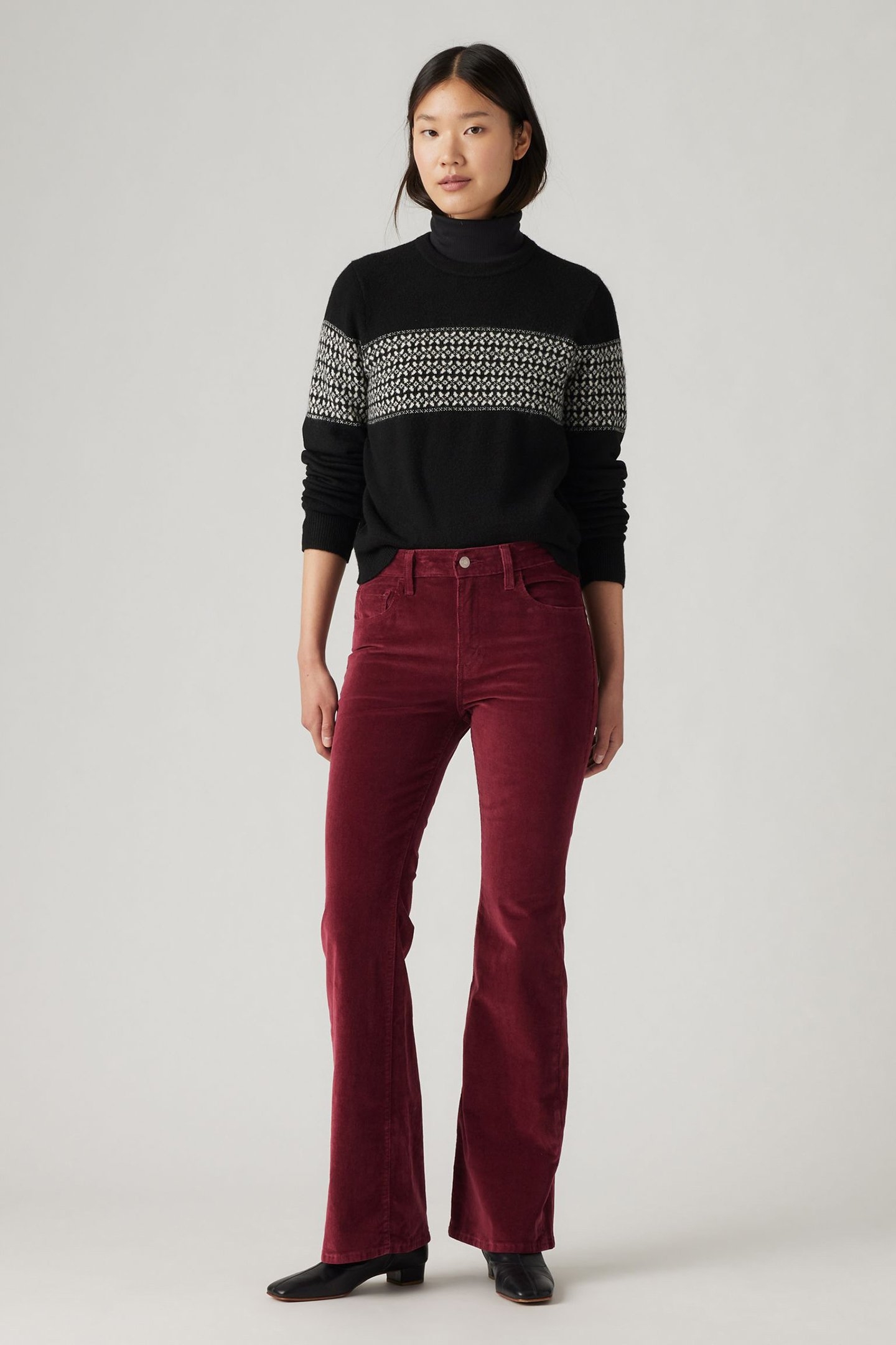 726™ HIGH RISE FLARE CORDUROY PANTS 5