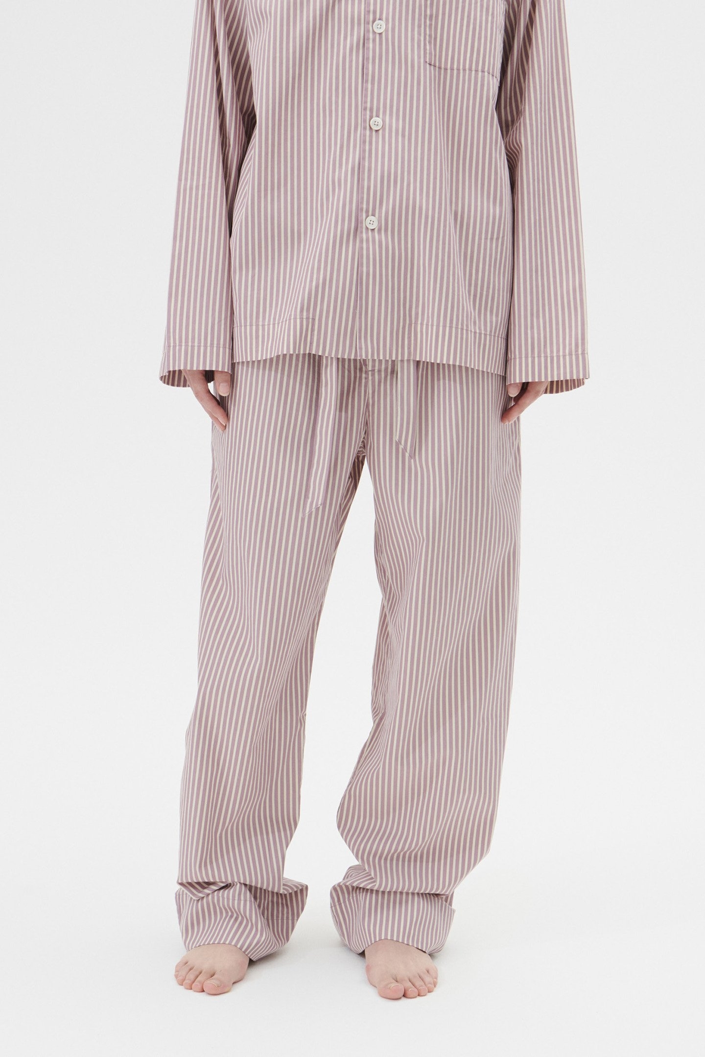 UNISEX POPLIN, PYJAMAS PANTS SKIPPER STRIPES 1