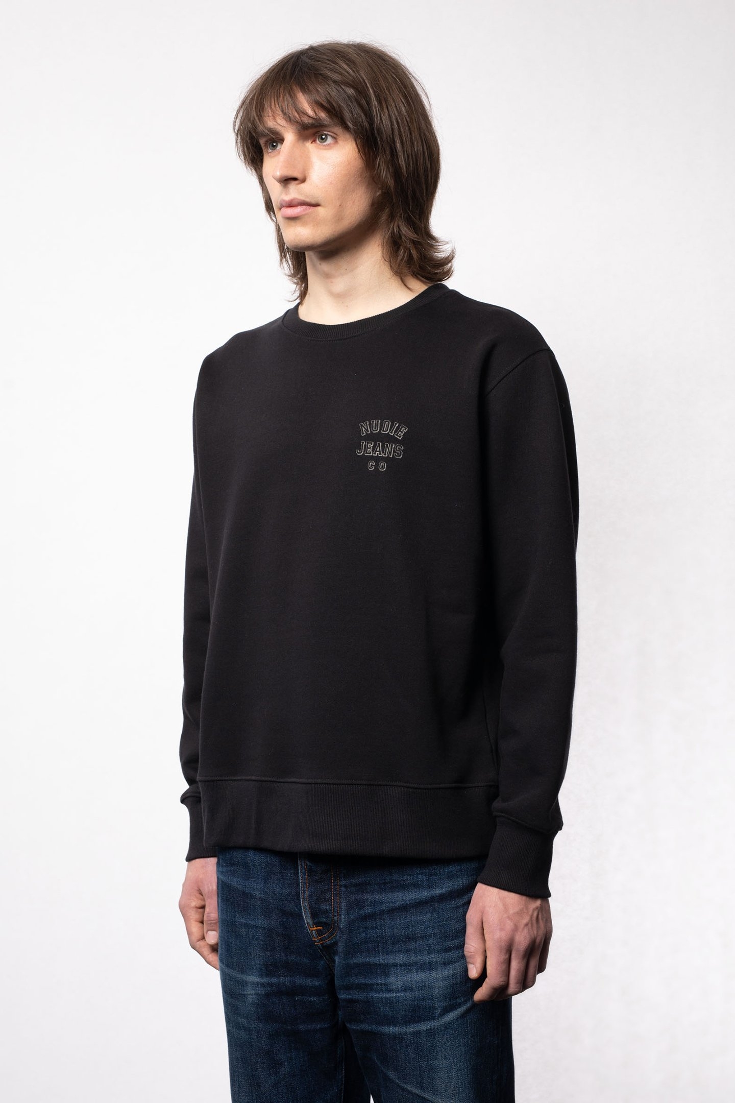 FRASSE LOGO SWEATSHIRT BLACK 4