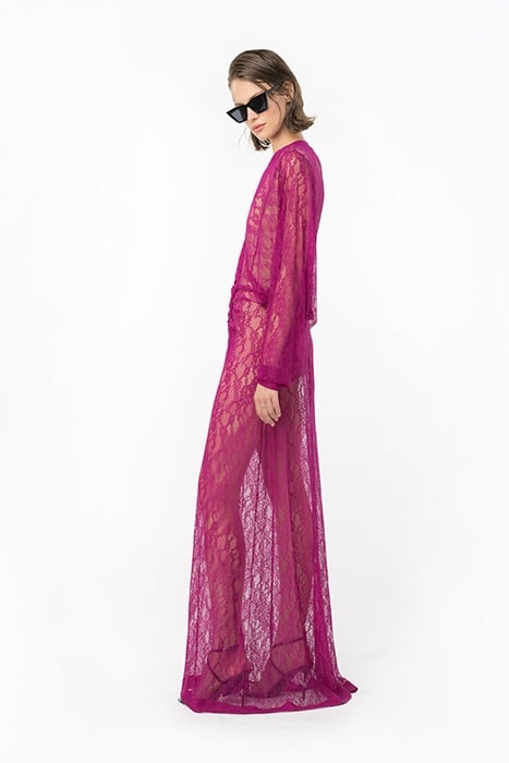 POSITRONE DRESS BOUGAINVILLEA PURPLE 5