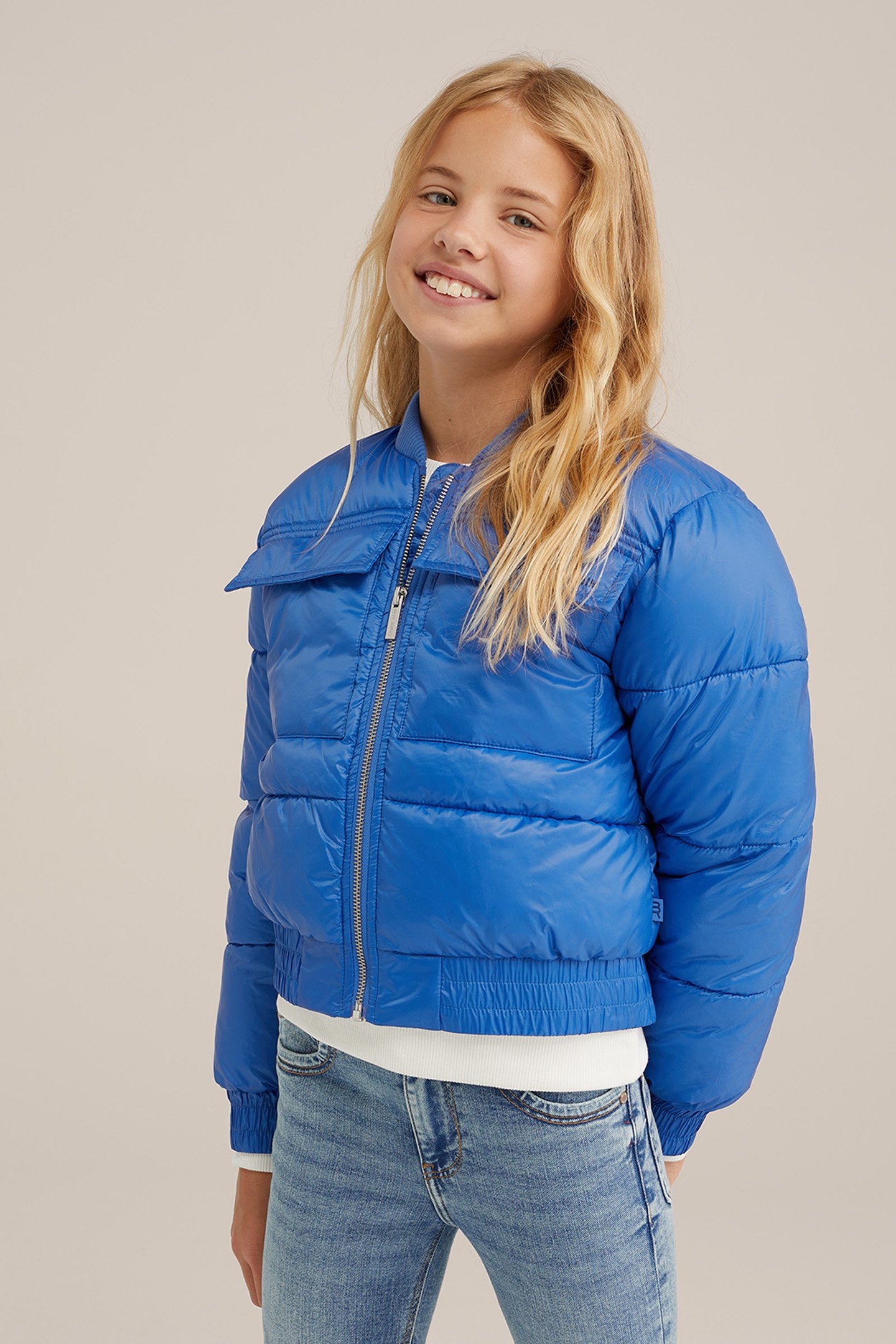 JACKET NORMAL LENGTH BRIGHT BLUE 1