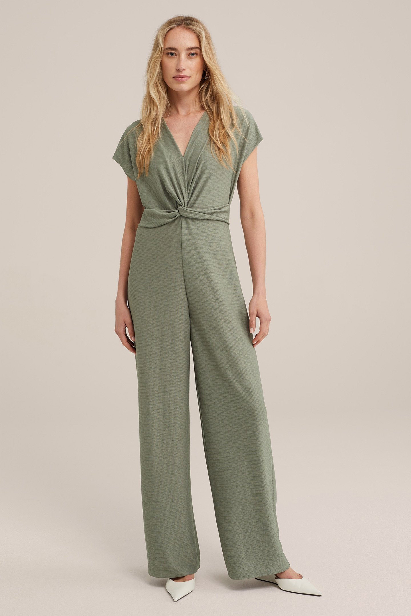 JUMPSUIT OLIVE GREEN 1