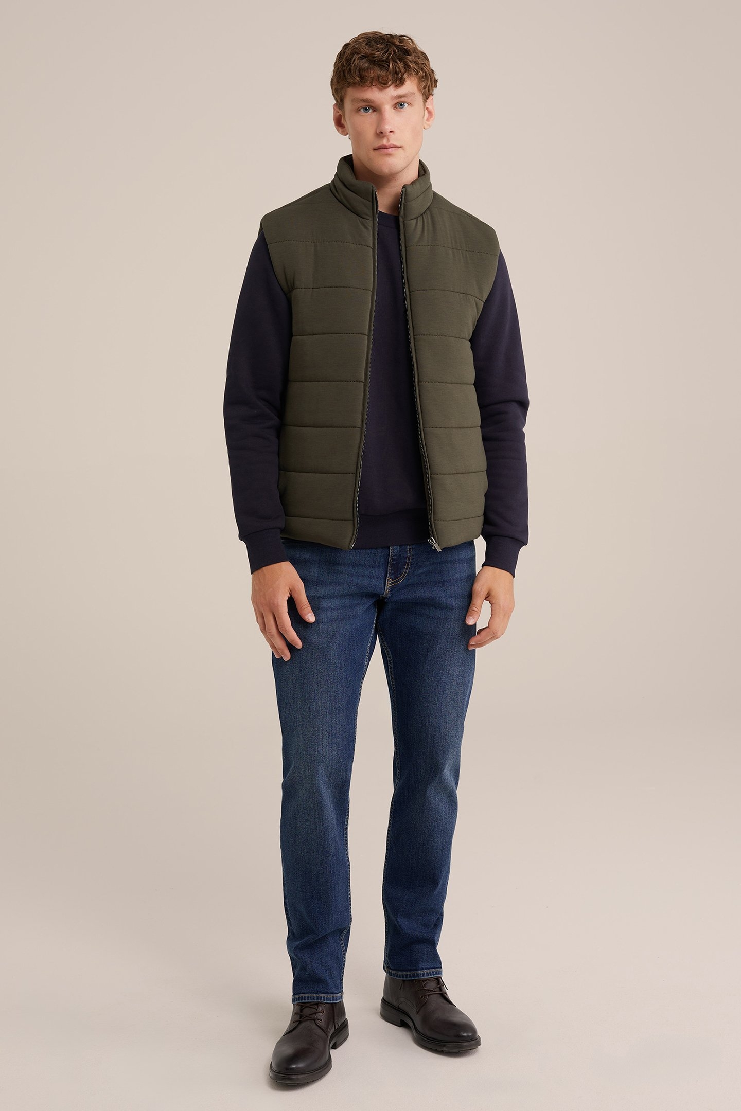 BODYWARMER ARMY GREEN 3