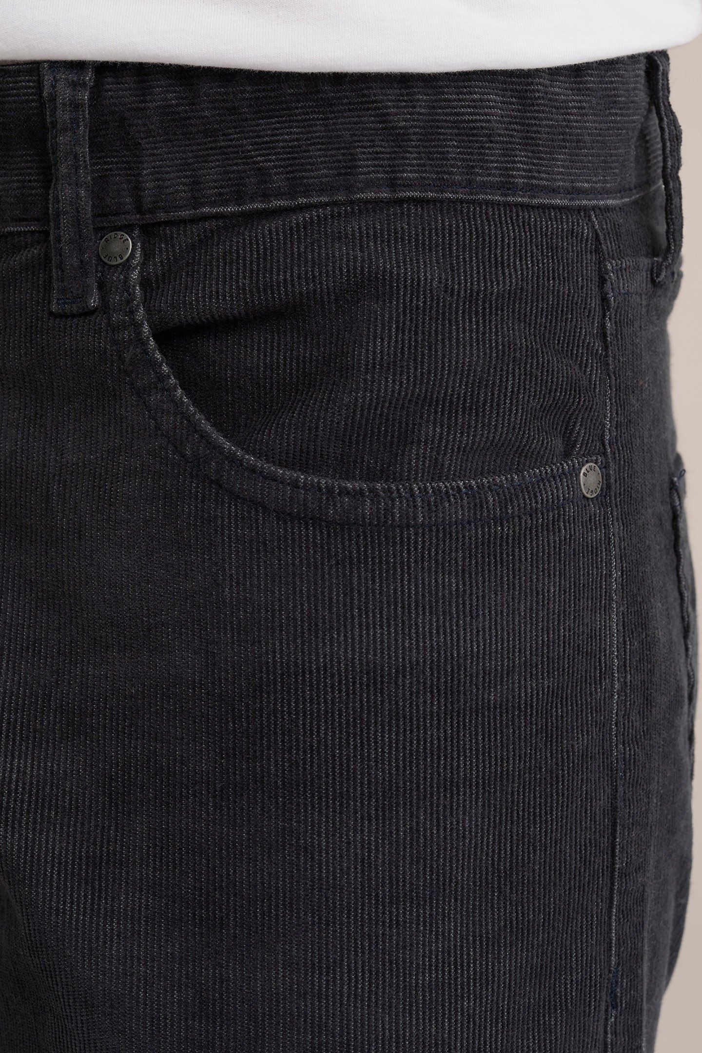 5-POCKET MID WAIST GREYISH BLUE 5