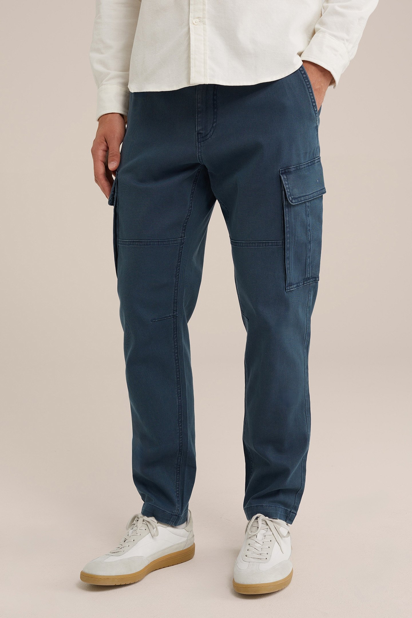 CARGO PANTS DARK BLUE 1