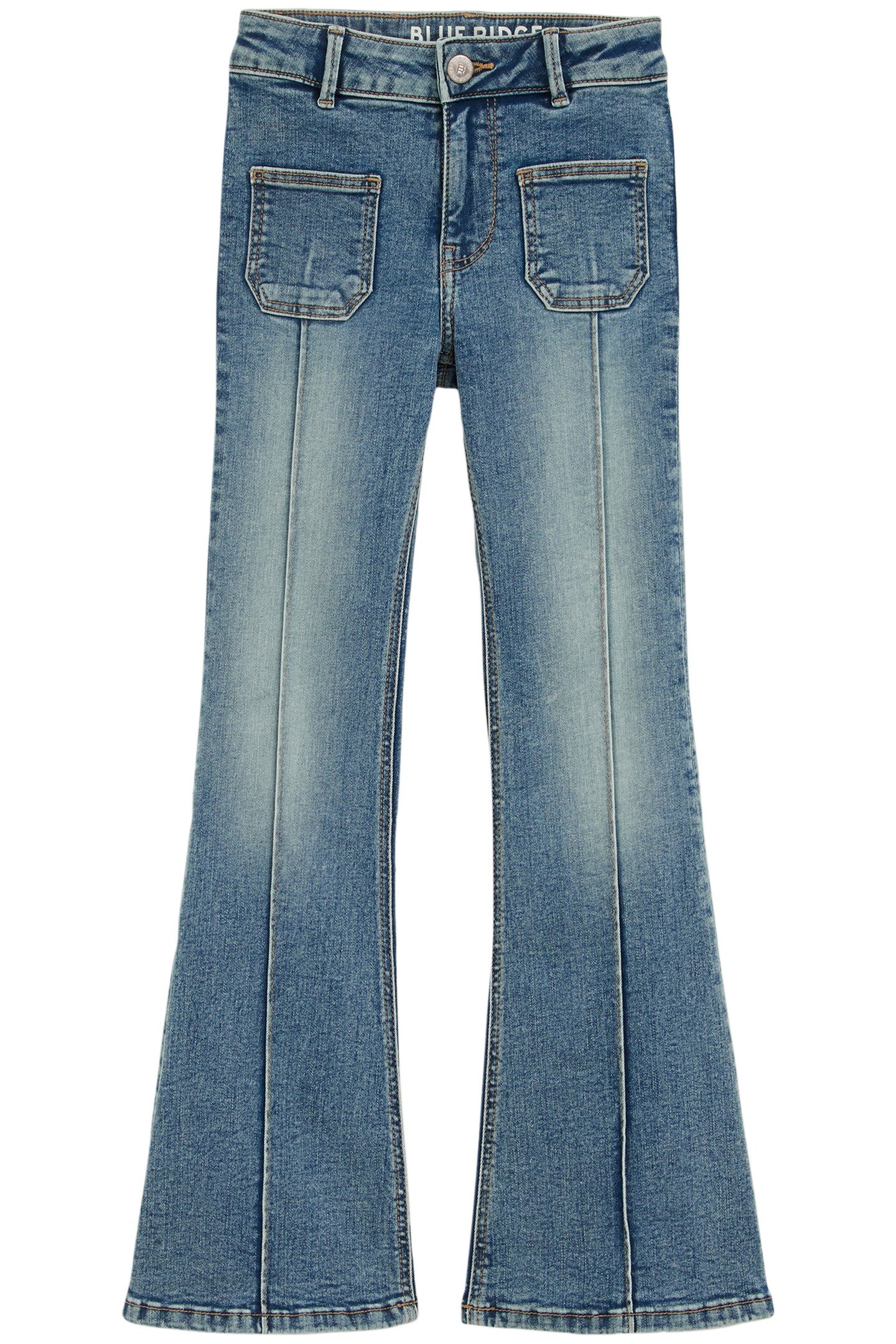 5-POCKET MID WAIST LIGHT BLUE 3