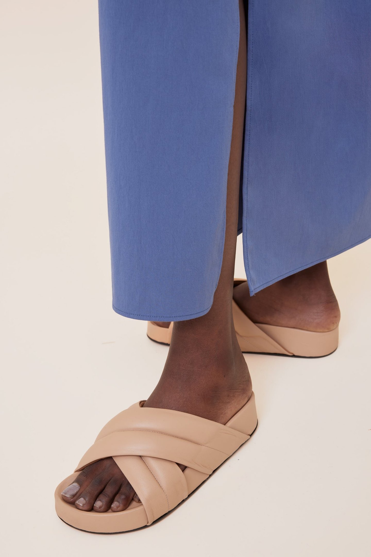 SKIRT TUBE WITH DRAWCORD BLUE INDIGO 4