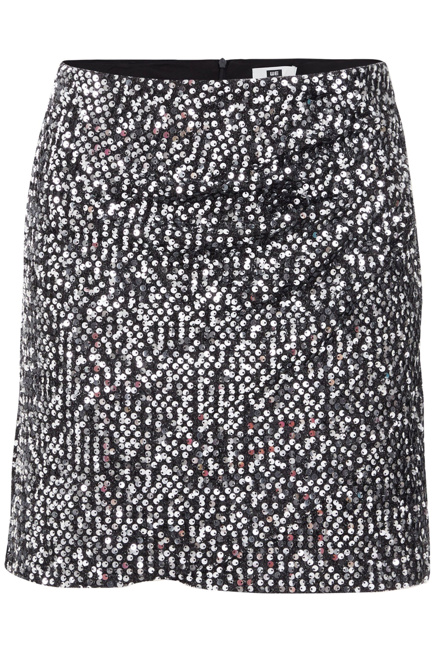 SKIRT MINI LENGTH SILVER 4