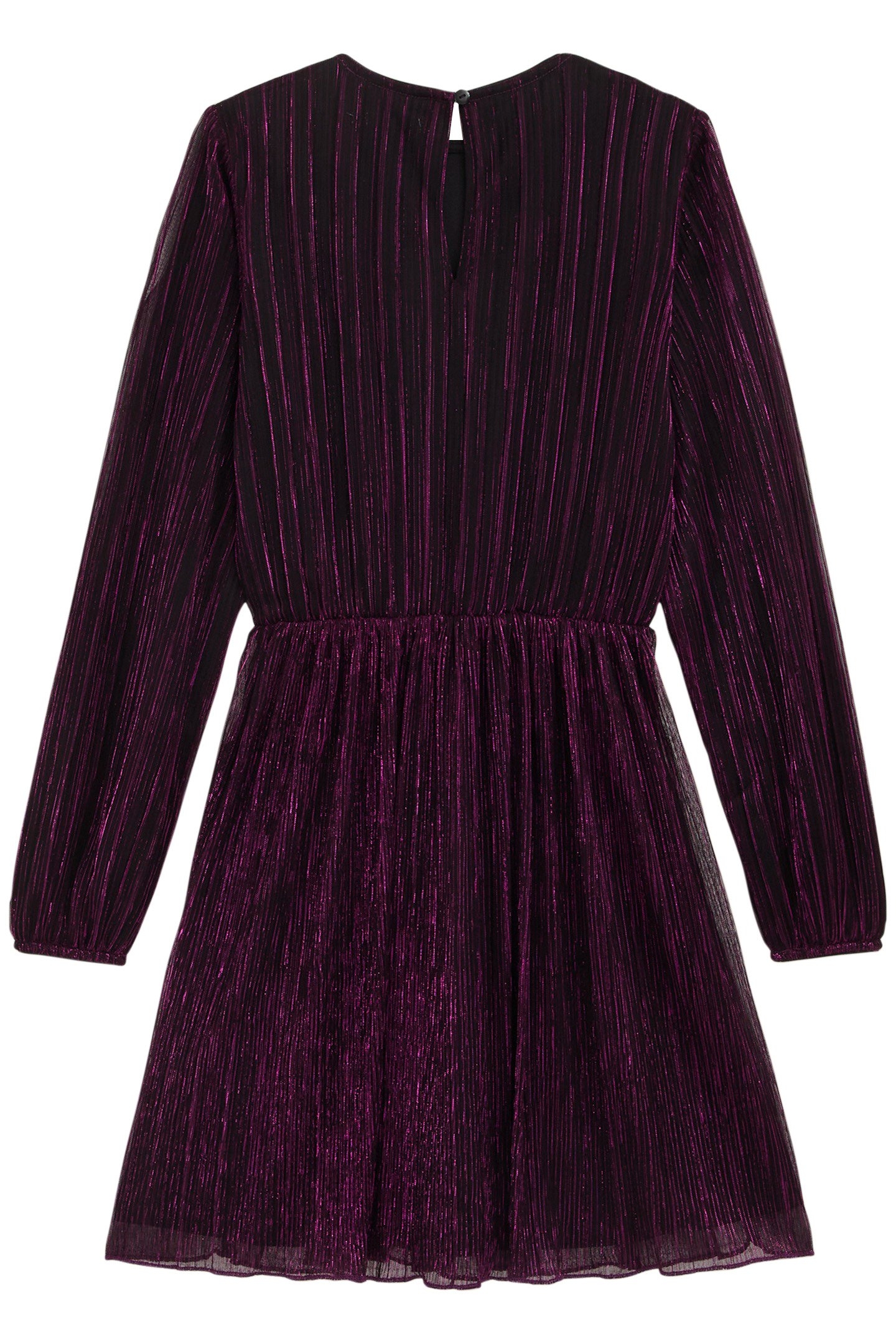 DRESS MID LENGTH DARK PURPLE 4