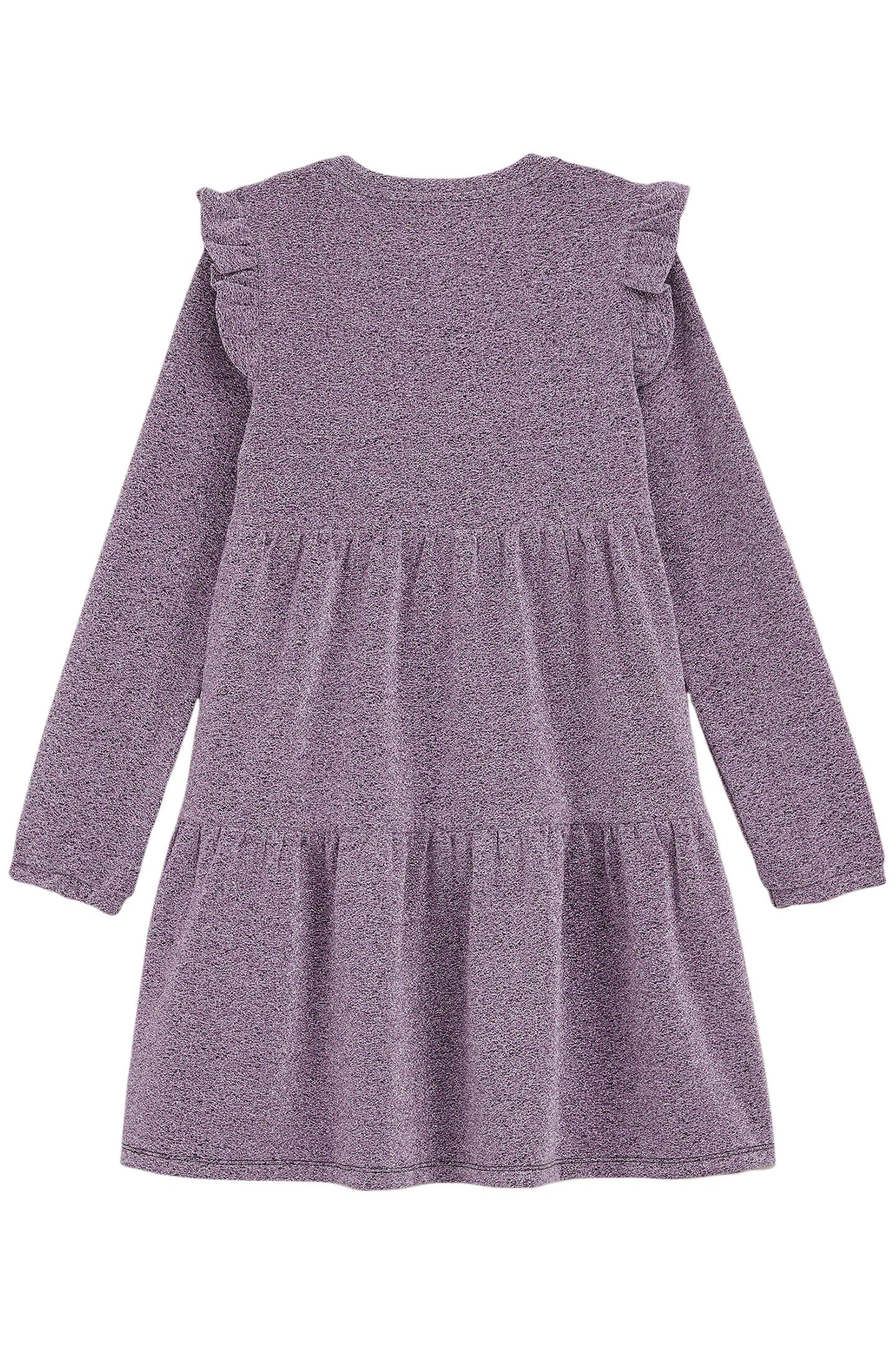 DRESS MID LENGTH PURPLE 4