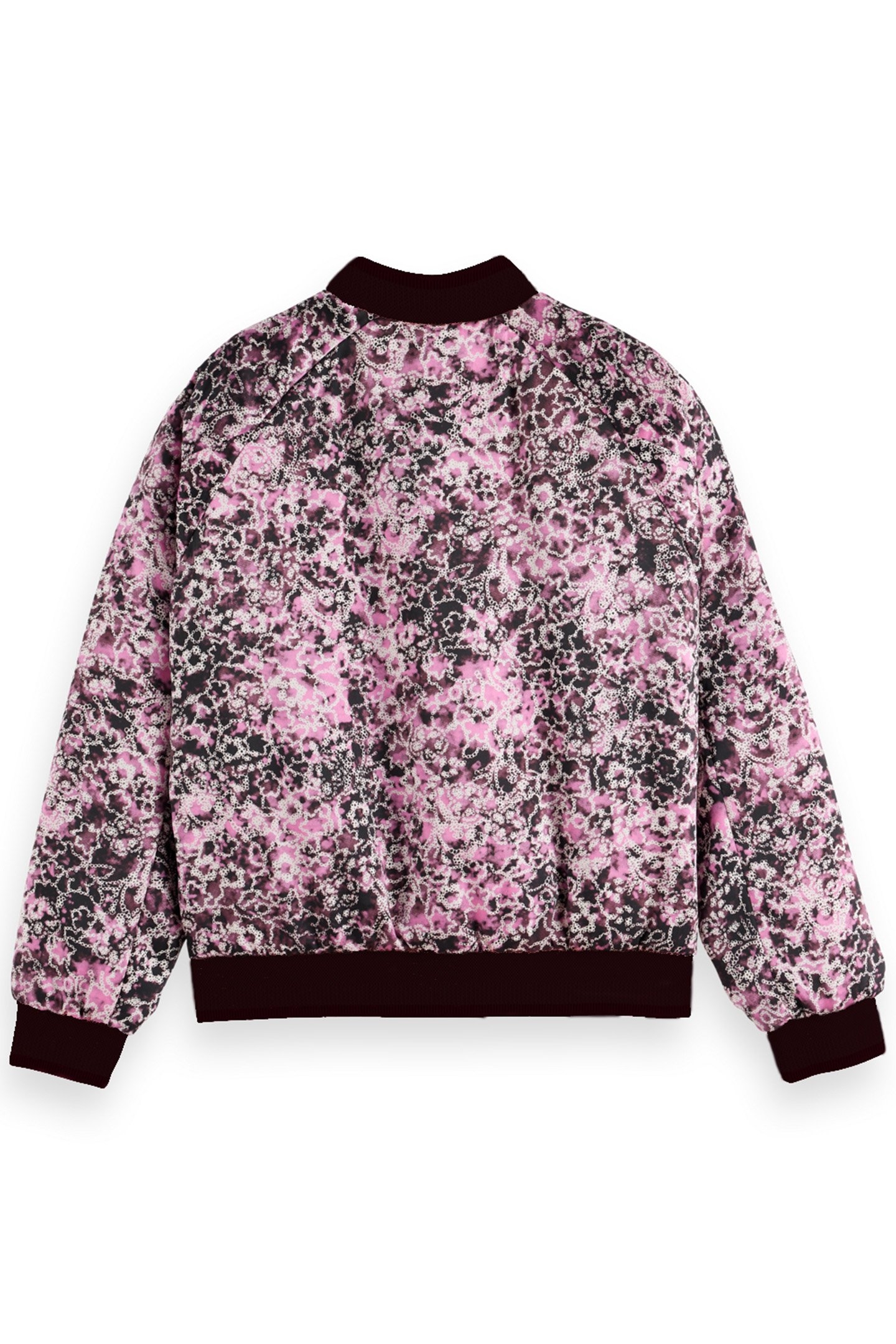 REVERSIBLE BOMBER SHIBORI FLORAL PINK 6