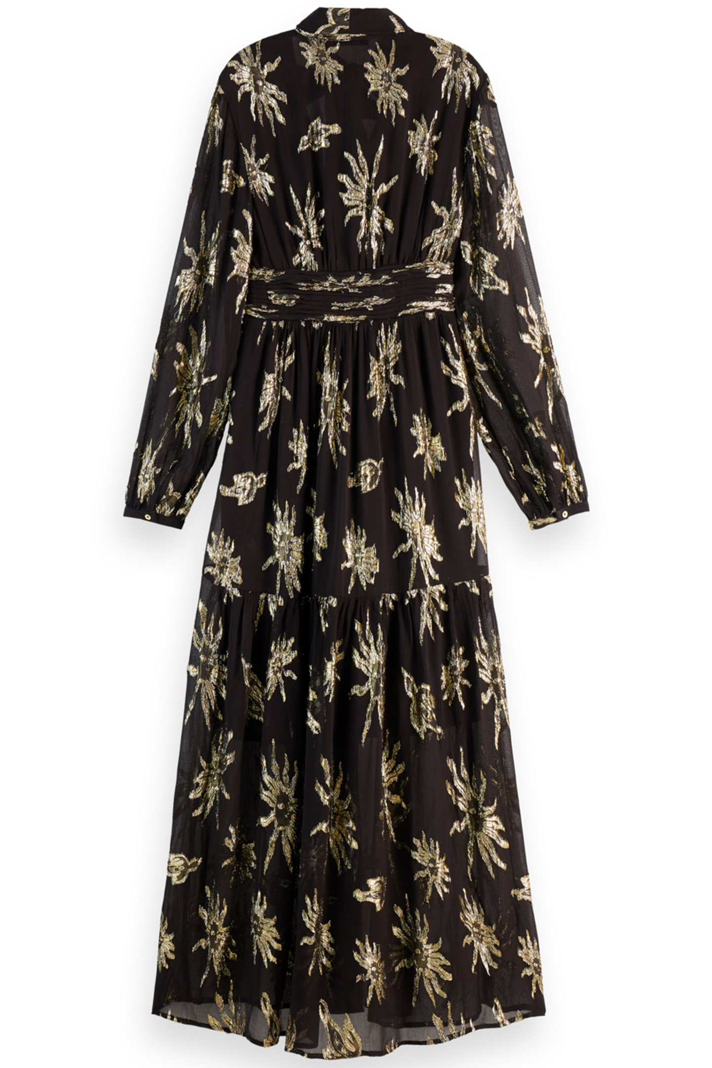 LUREX FIL COUPE MAXI DRESS MYSTIC SKY LUREX 4