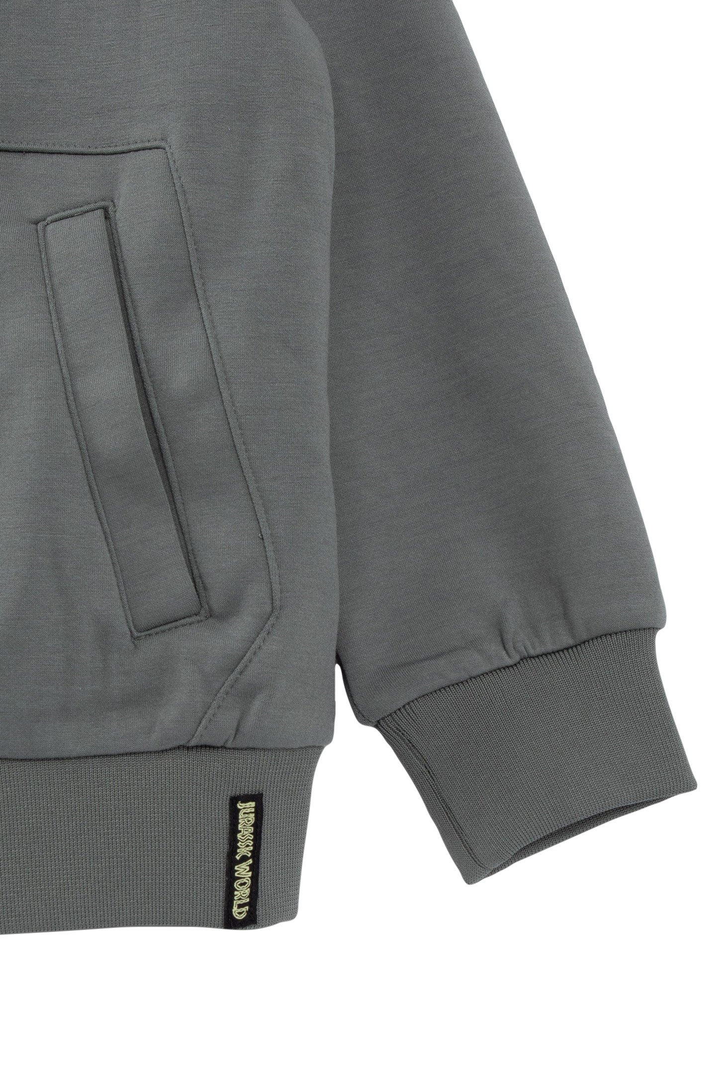 BOYS’ KHAKI CARDIGAN, JURASSIC WORLD EMBROIDERY AND PRINT 4