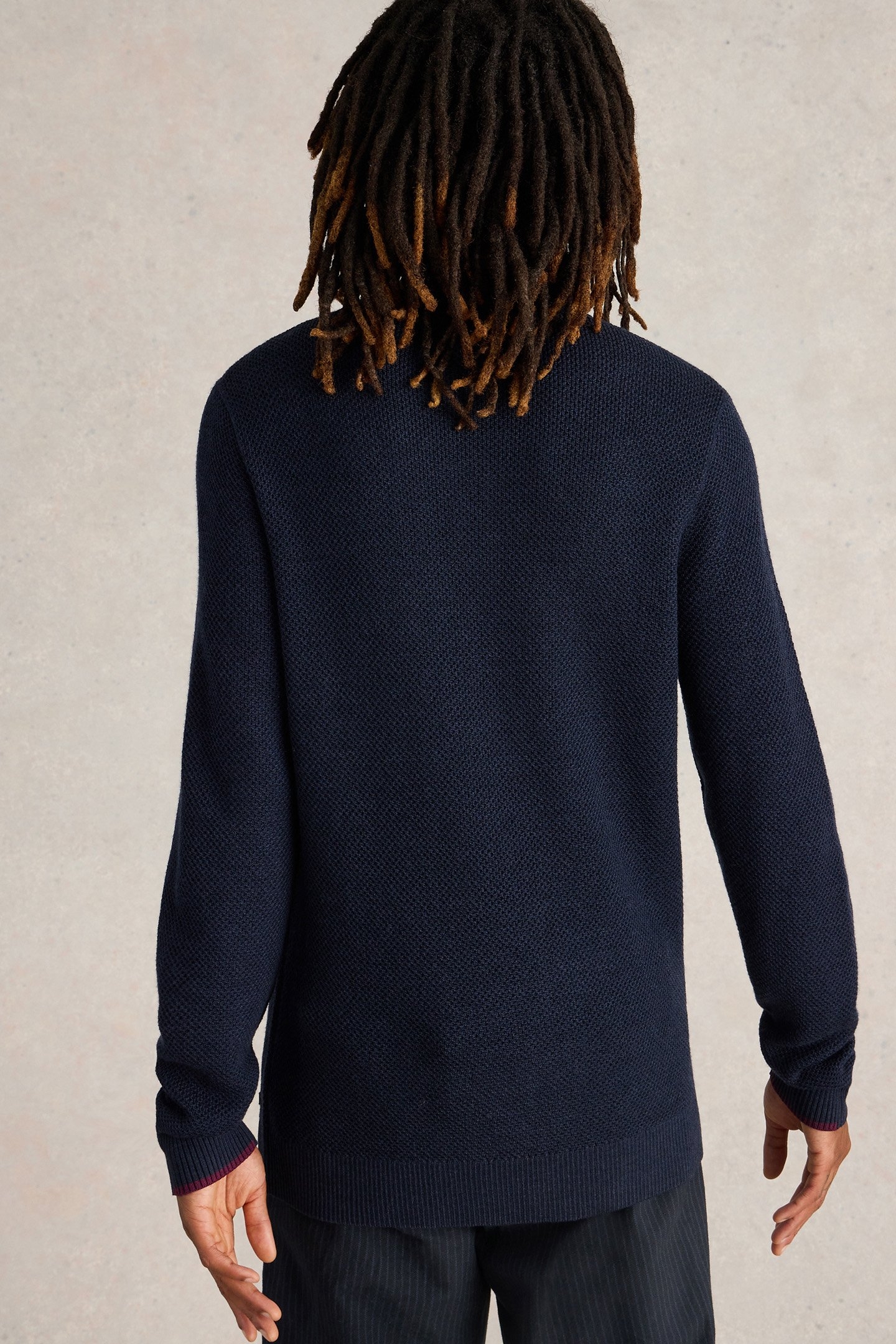 NEWPORT MERINO HENLEY DARK NAVY 2