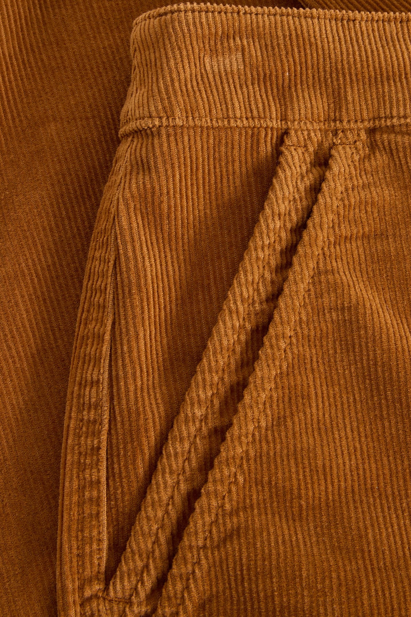 TWISTER CORD TROUSER MID TAN 6