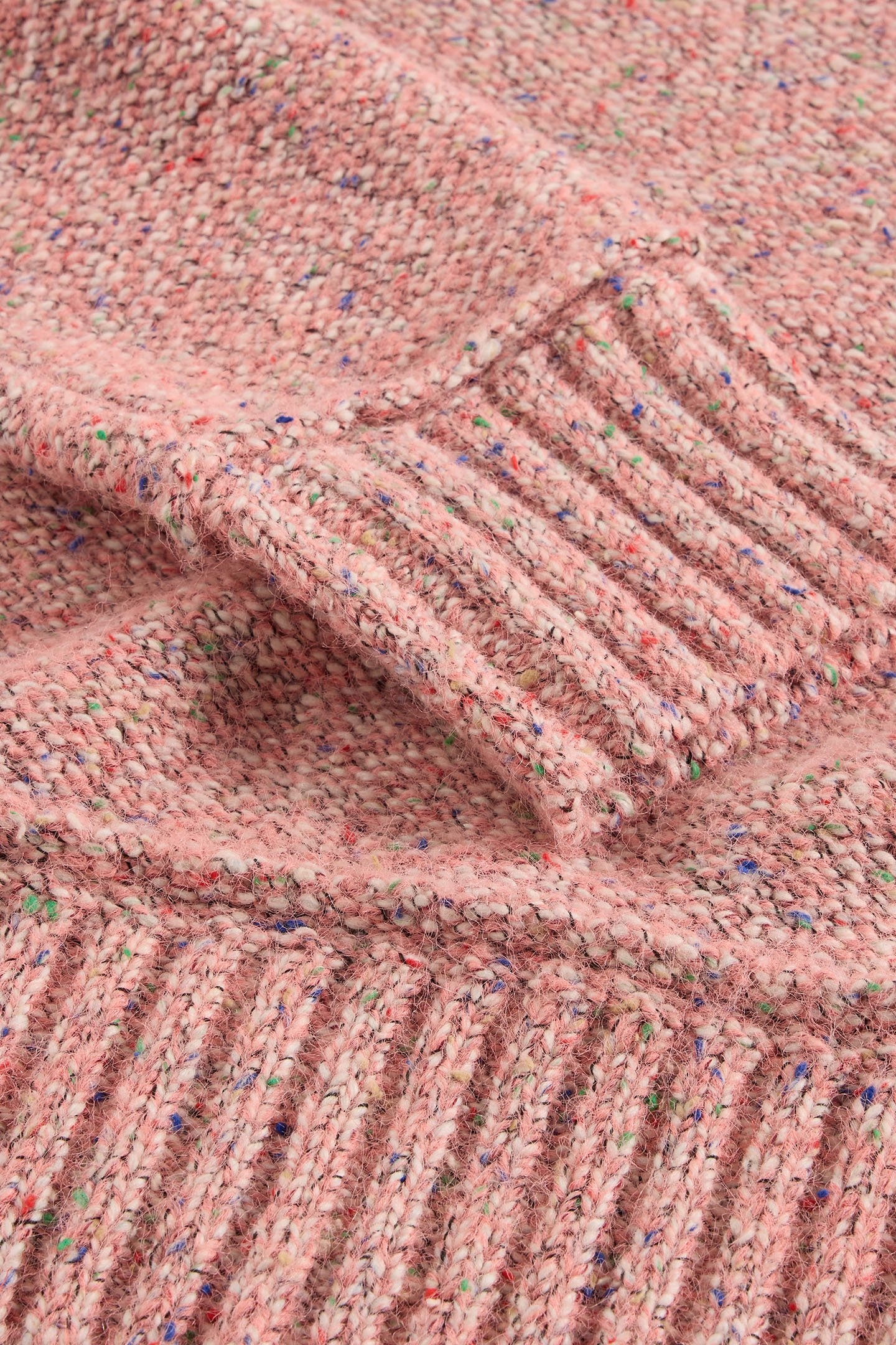 TAMMY TEXTURED V NECK LIGHT PINK 6