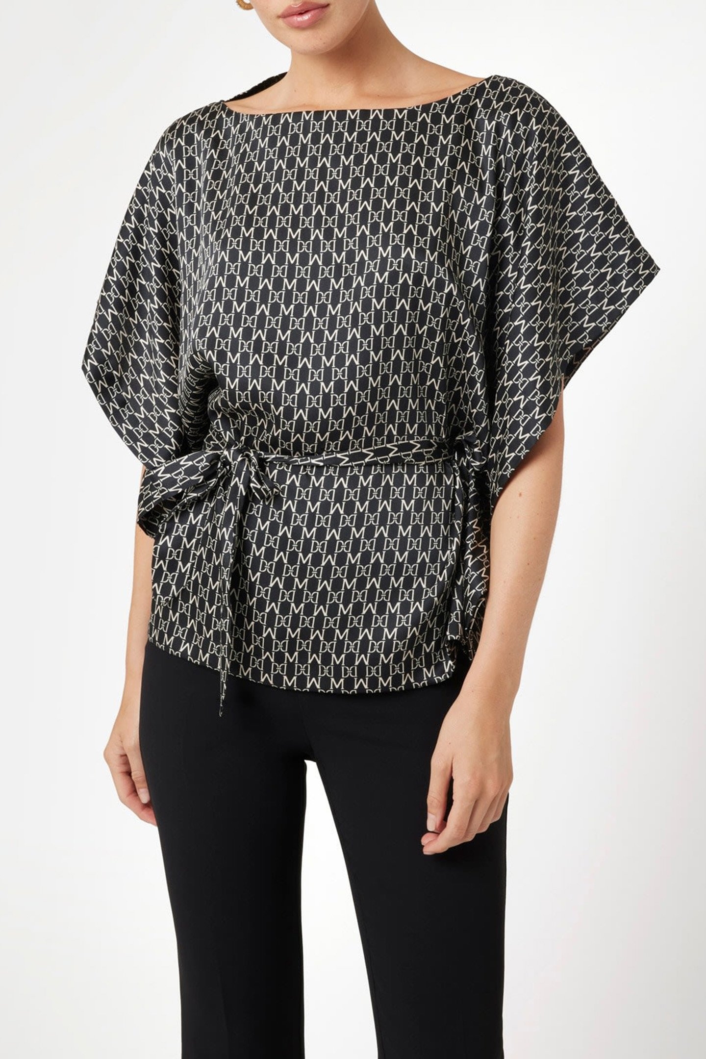 JOSETTE KIMONO NEW MONOGRAM BLACK B 1