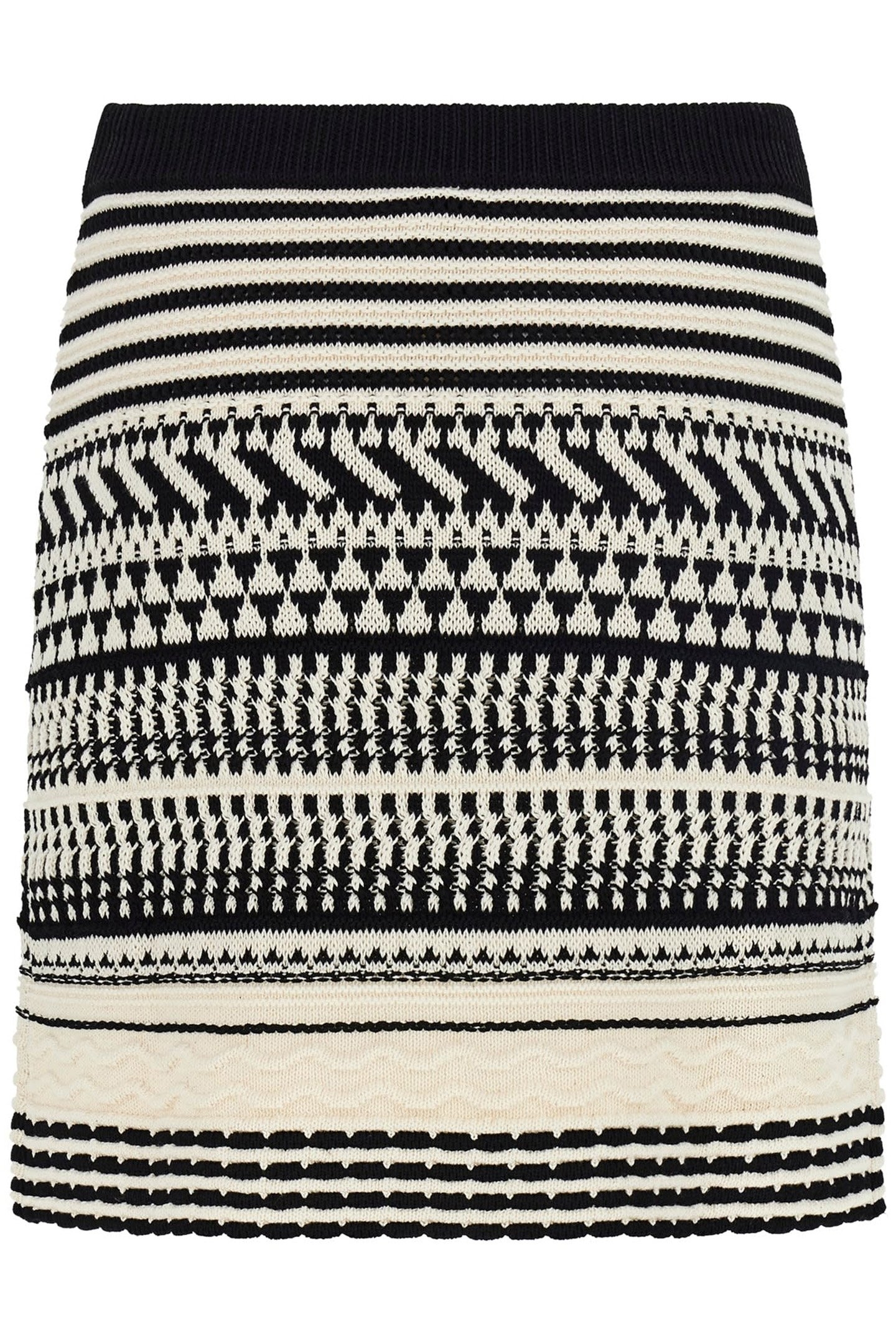 ARIANNA STITCHED SKI EGGSHELL AND BLACK 5