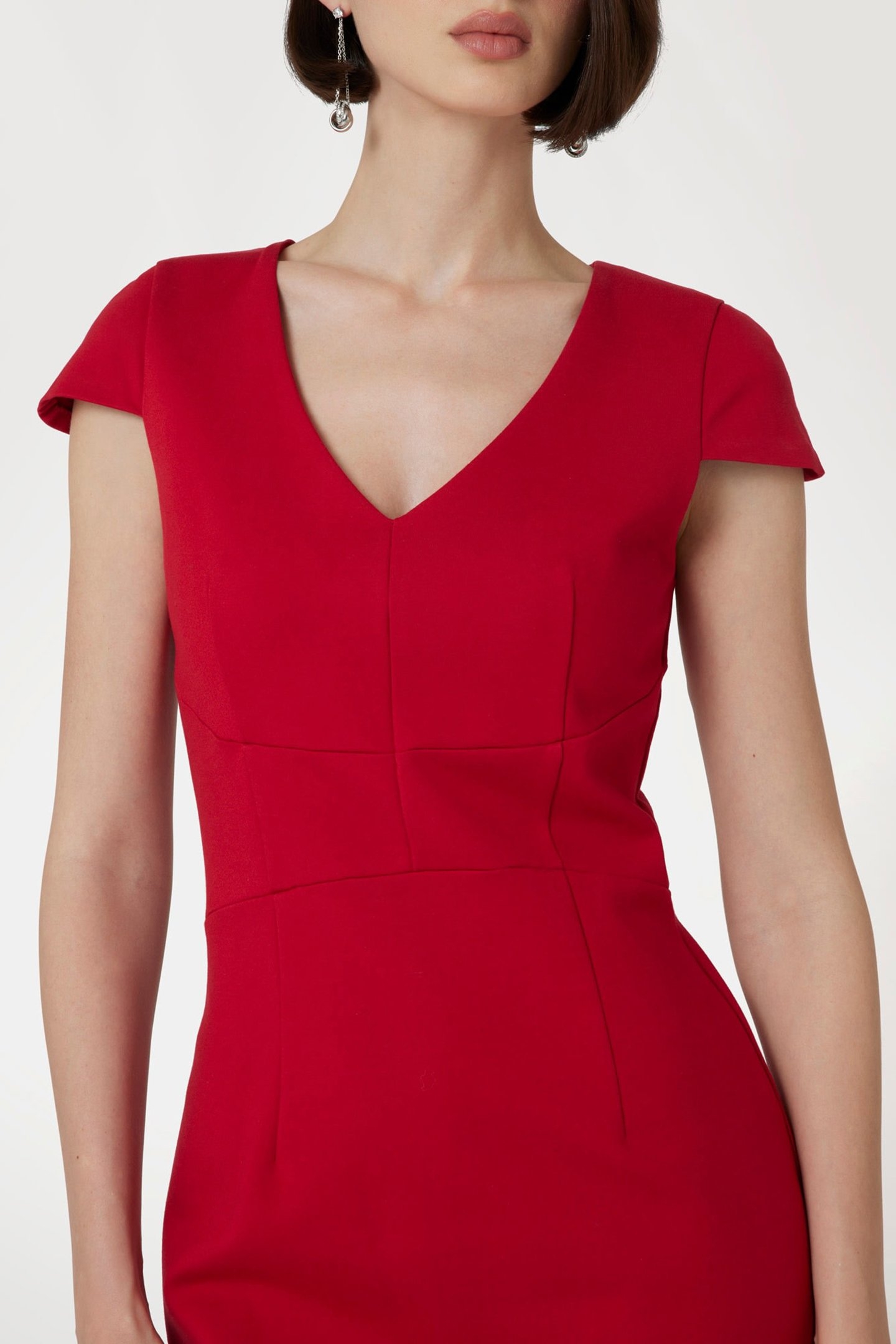 ODETTE DRESS GROUNDED FLAME 5